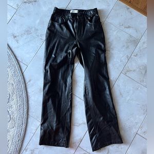 Abercrombie 90’s Relaxed Leather Pants
